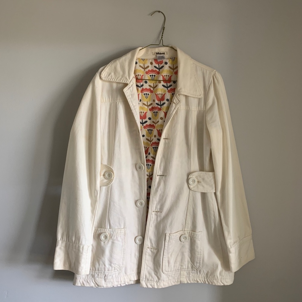 Billabong Button Up Jacket - Size Large